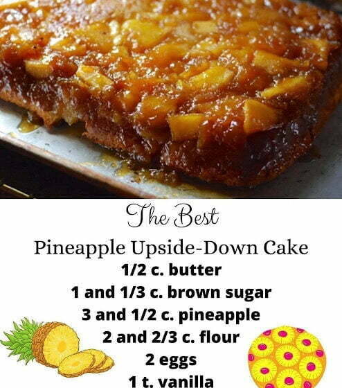 THE BEST PINEAPPLE UPSIDE-DOWN CAKE