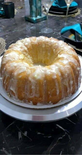 Pineapple Cream Cheese Pound Cake