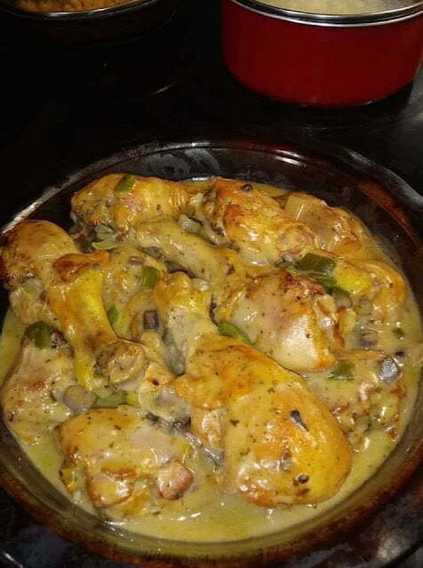 Baked CREAM OF MUSHROOM