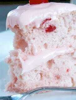 Cherry Layer Cake with Cherry Cream Cheese Frost