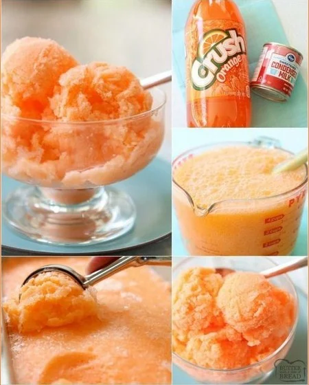 INGREDIENT ORANGE SHERBET