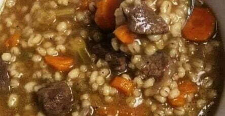 Beef & Barley Soup Crock Pot