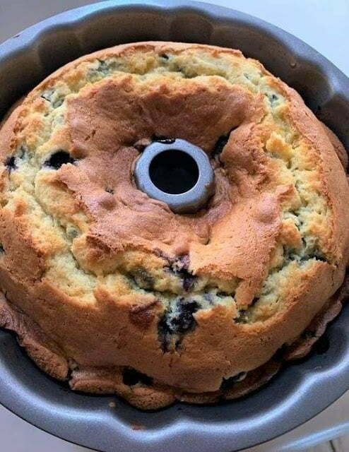 Blueberry Coffee Cake bundt