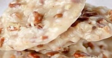 No Bake Coconut Pecan Praline Cookies