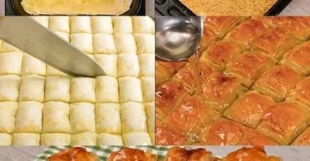 Baklava with walnut